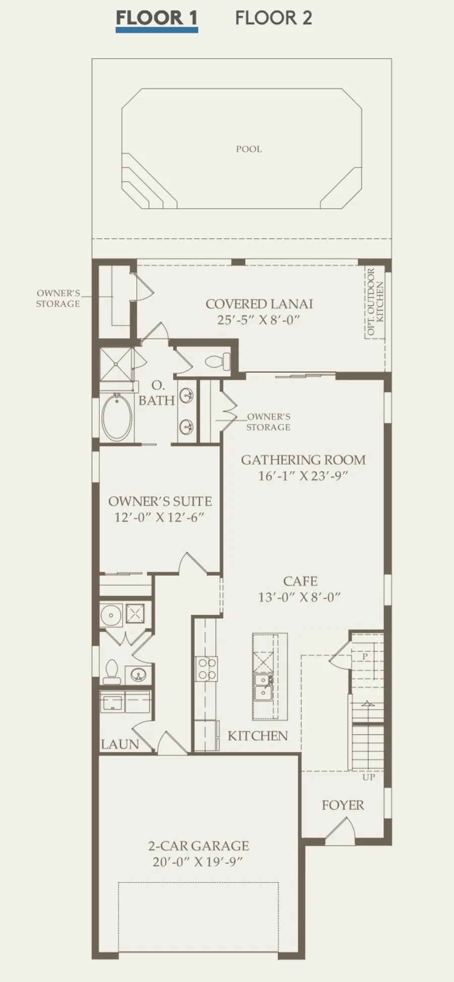 Baymont Floor 1 layout, 8 bedrooms, 6 baths