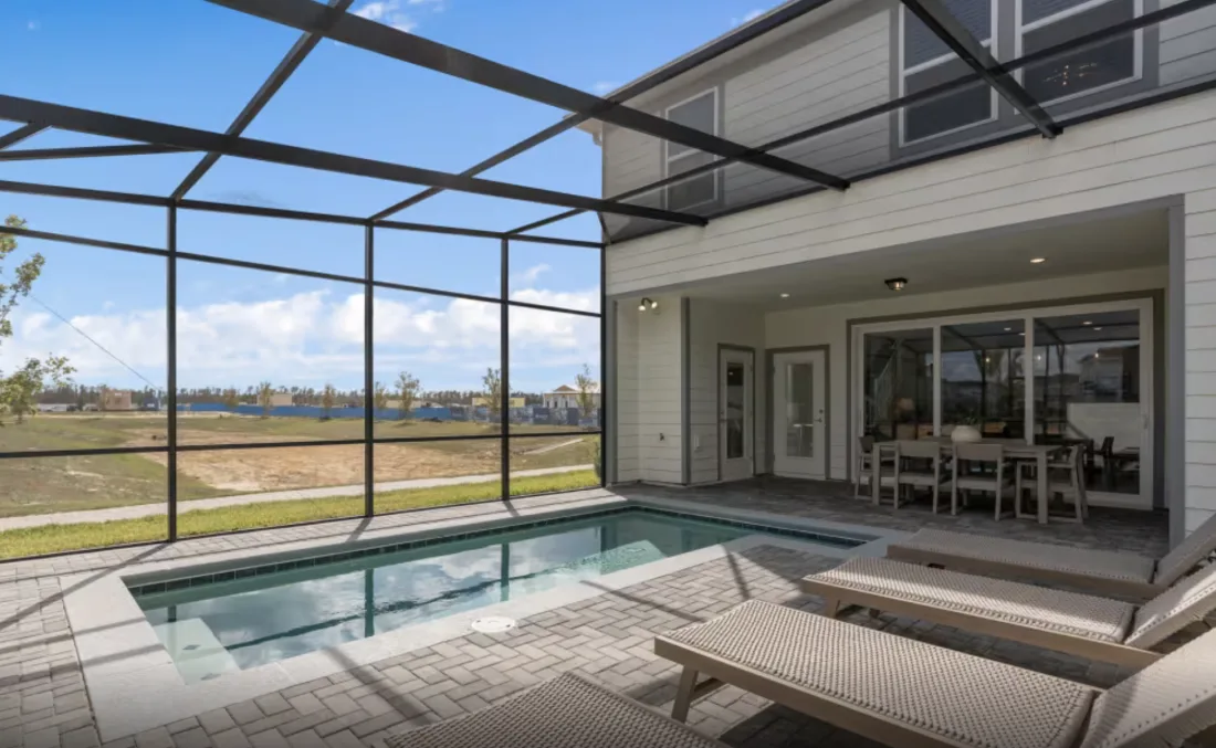 Inside the Castaway End Unit vacation home at Windsor Cay Resort