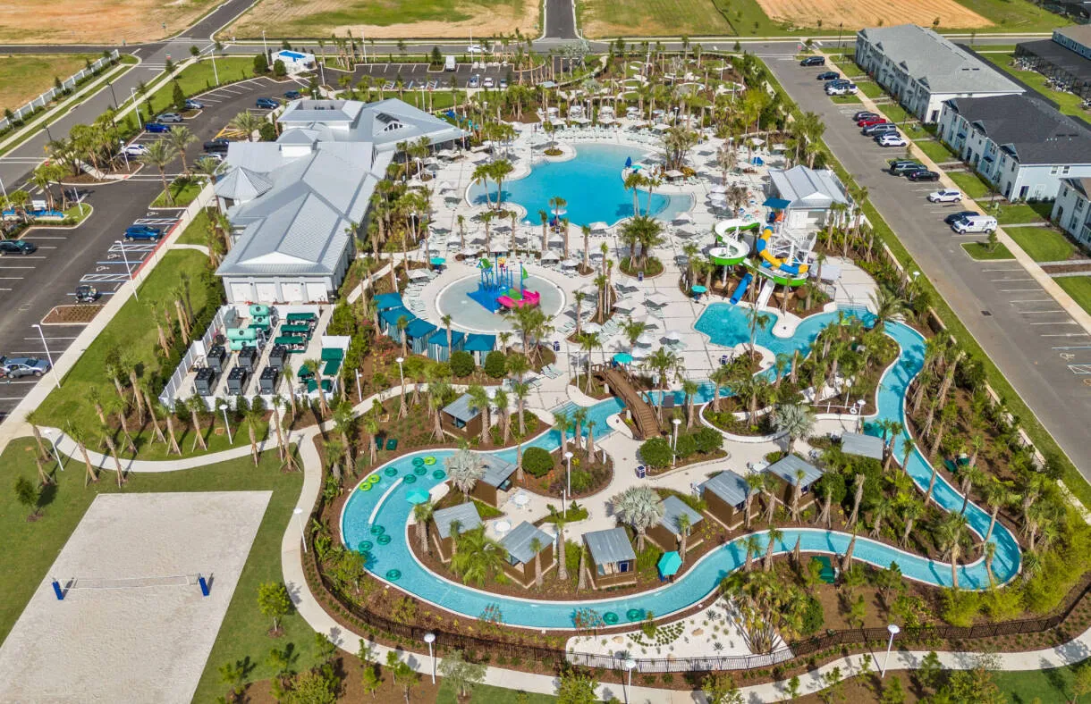 Aerial view of Windsor Cay Resort, play the video tour