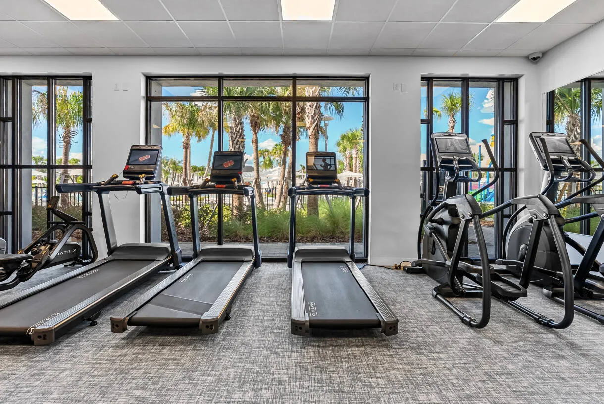 Cardio room at the Windsor Cay Resort fitness center