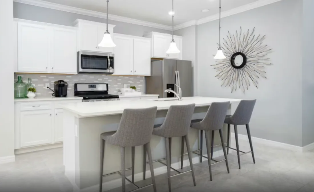 Inside the Hideaway vacation home at Windsor Cay Resort